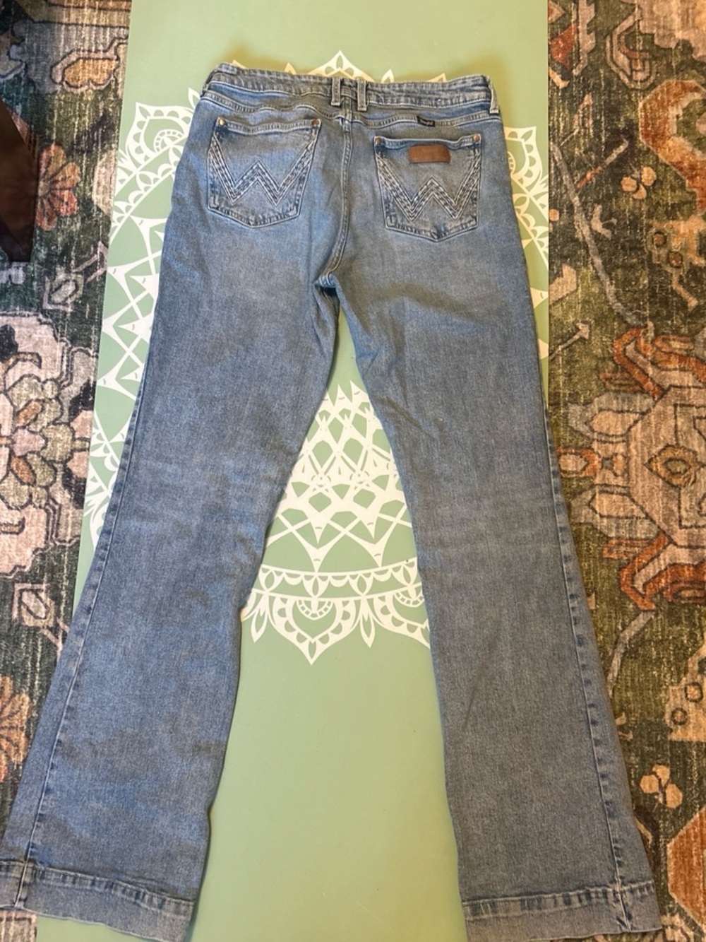 Wrangler Women's Light Blue Flared Jeans